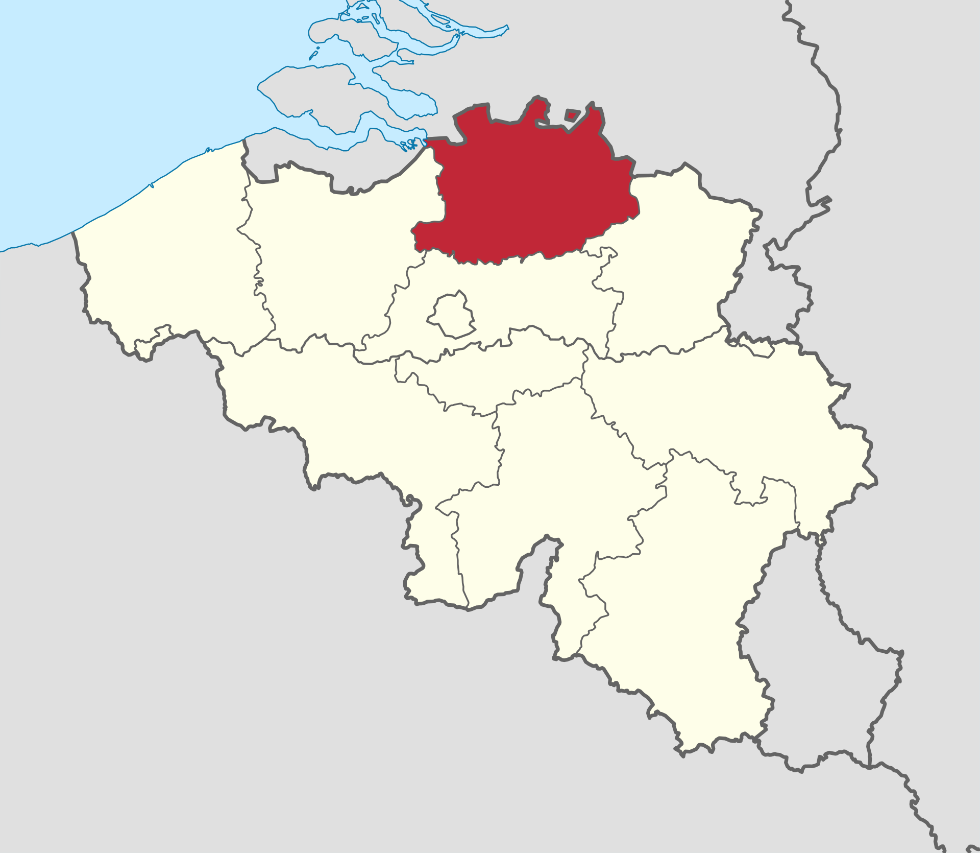 Levis Sho Urbex locatie in of rond de regio Antwerpen (Vlaams Gewest), Belgium