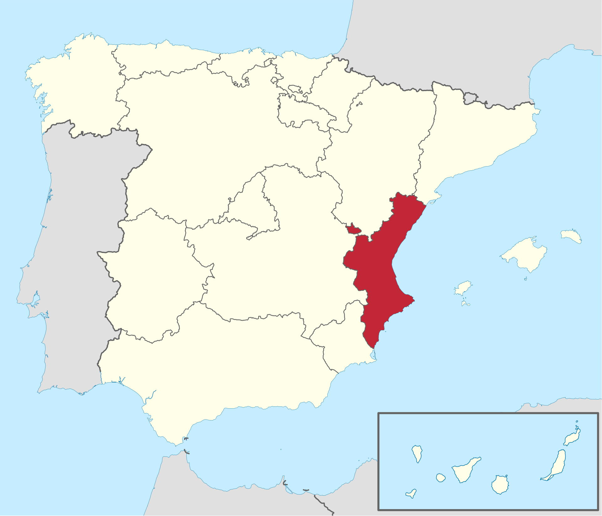 Psychiatric Hospital Es Urbex locatie in of rond de regio Valencia, Spain