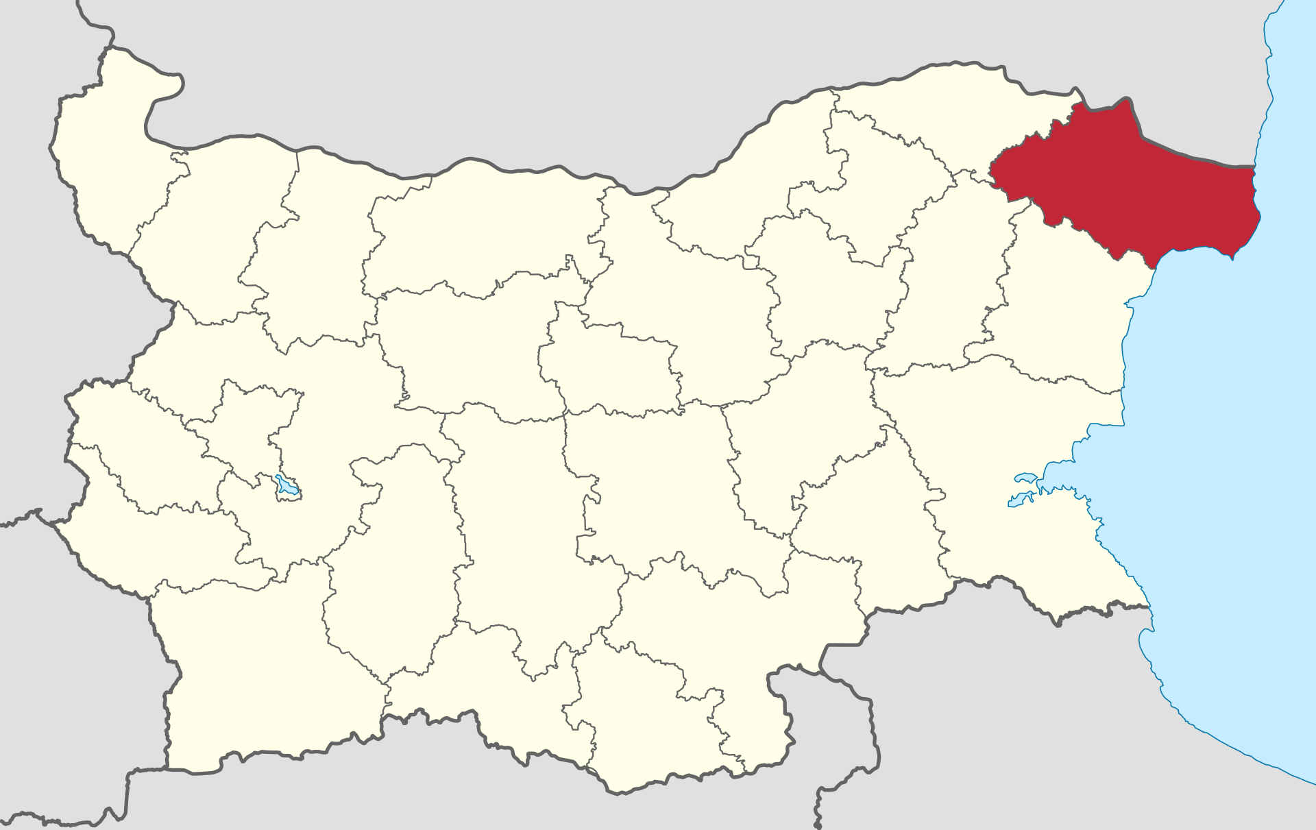 Communist Hq Urbex locatie in of rond de regio Dobritsj, Bulgaria
