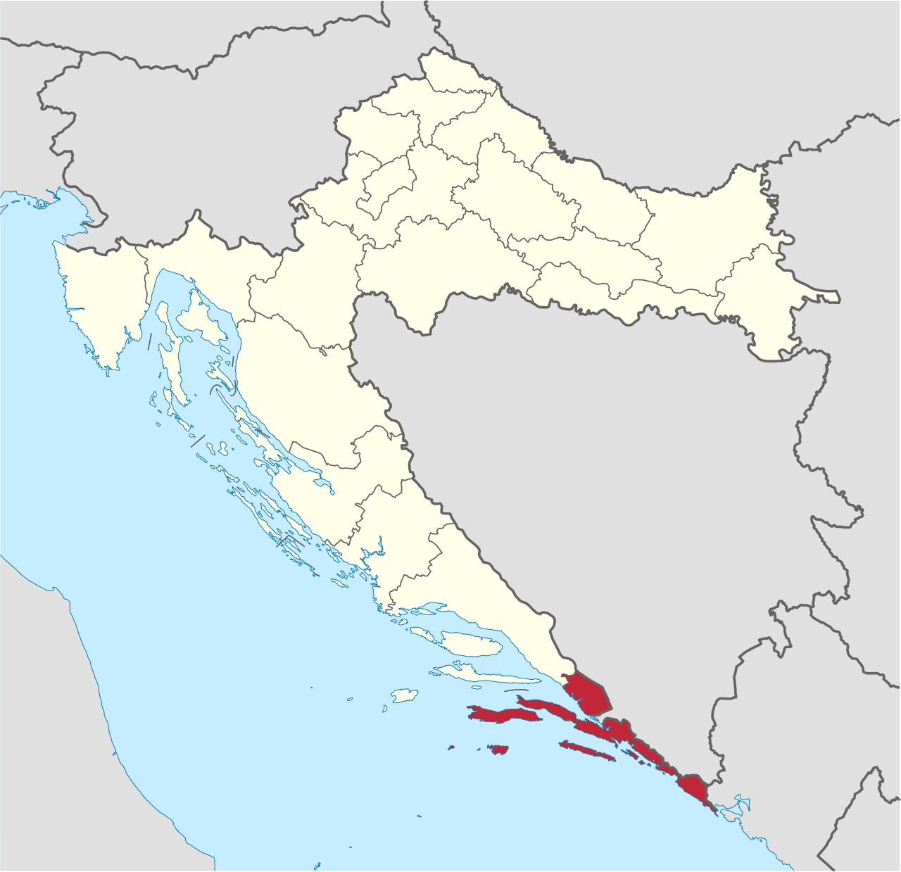 Kupari Hotel Urbex locatie in of rond de regio Dubrovnik-Neretva (Općina Župa Dubrovačka), Croatia