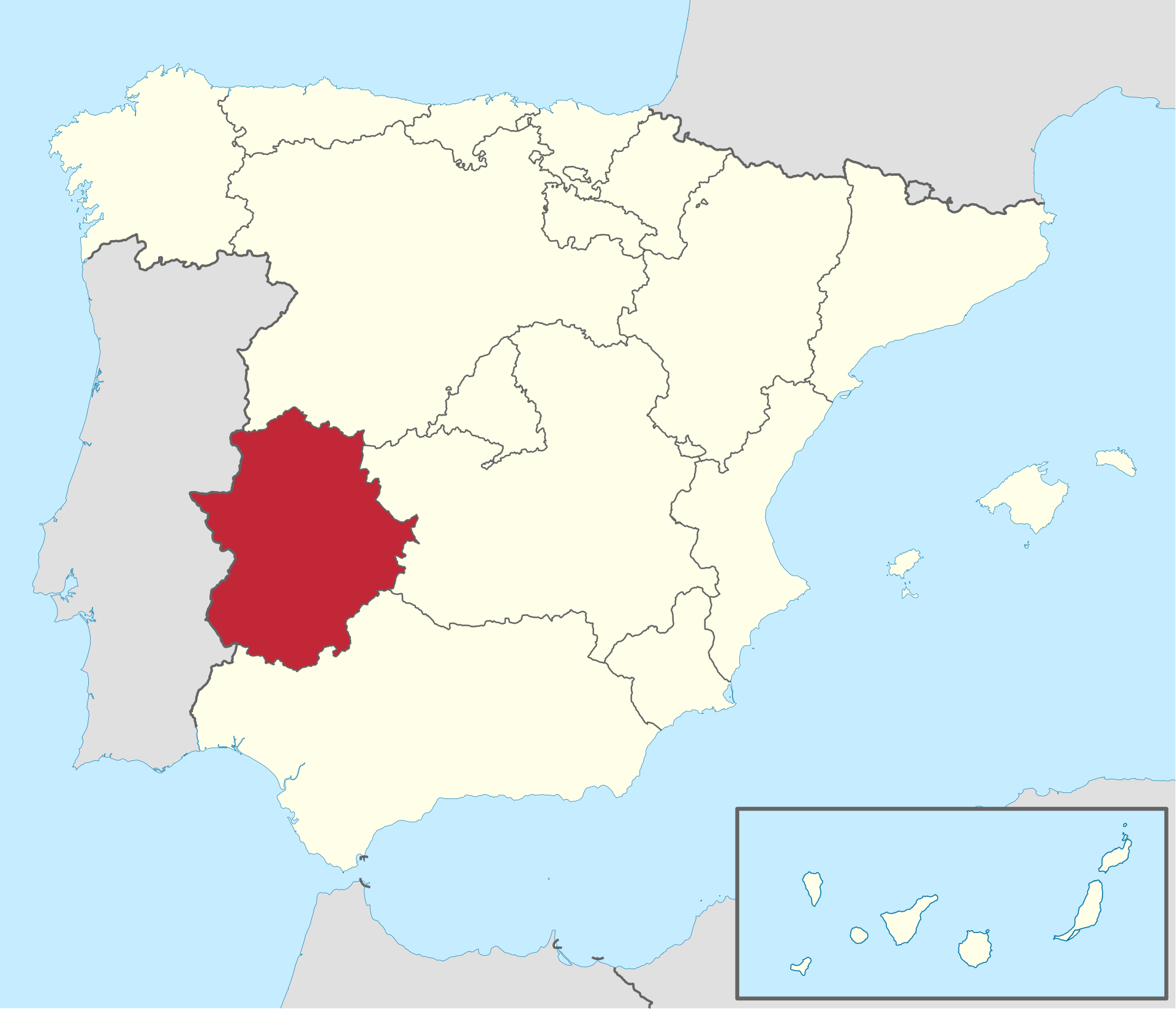 Villa Aduana Urbex locatie in of rond de regio Extremadura (Cáceres), Spain