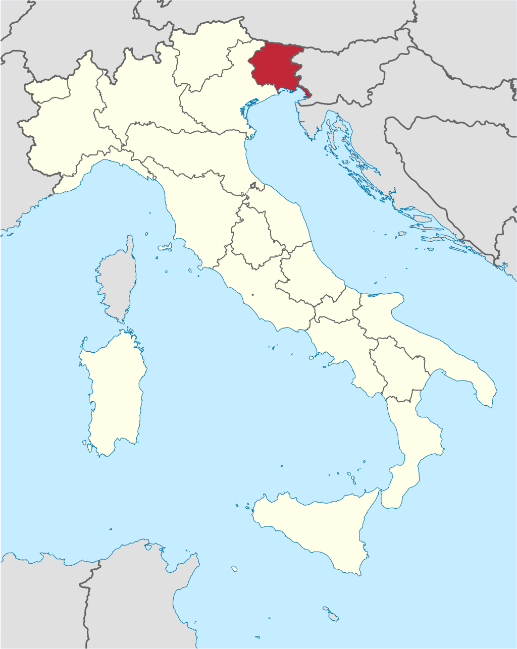 Villa Gemona Urbex locatie in of rond de regio Friuli-Venezia Giulia (Province of Udine), Italy