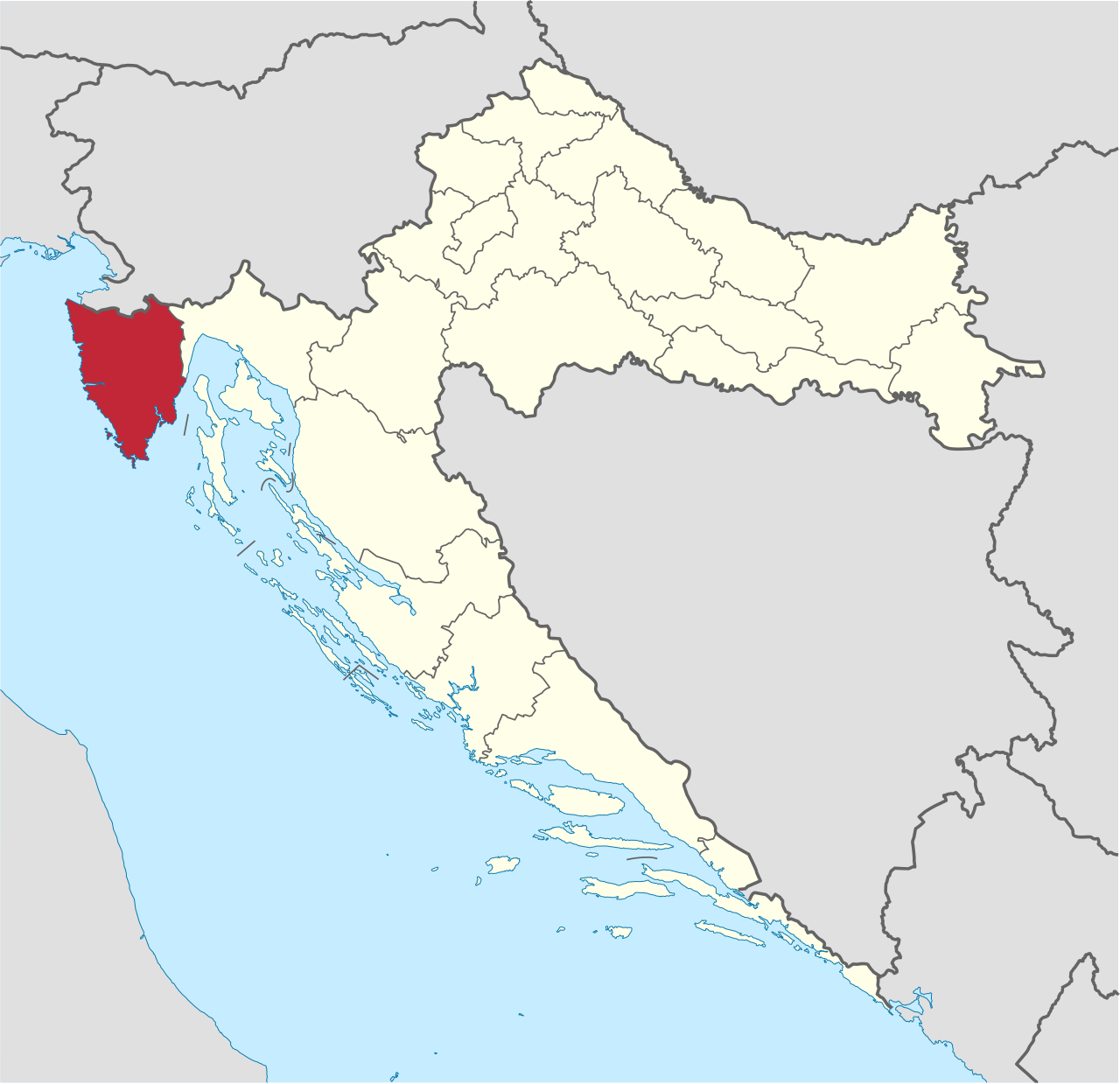 Shipwreck Hr Urbex locatie in of rond de regio Istarska županija (Općina Marčana), Croatia