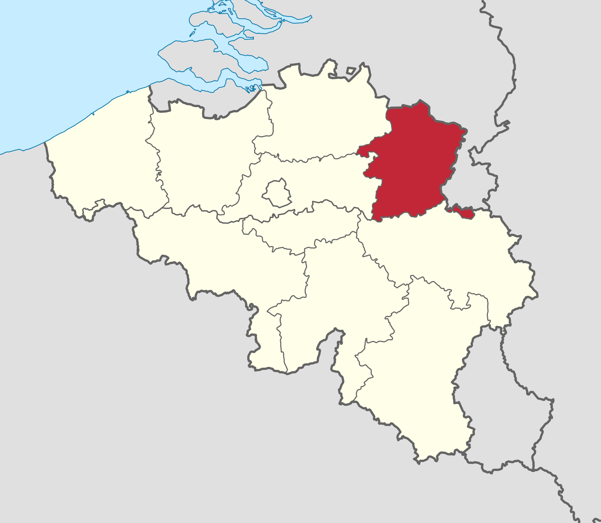 Putih House Urbex locatie in of rond de regio Limburg (Vlaams Gewest), Belgium