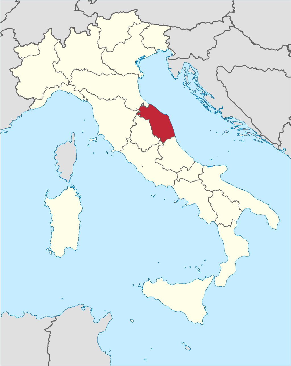Villa Pasa Urbex locatie in of rond de regio Marche (Ancona), Italy