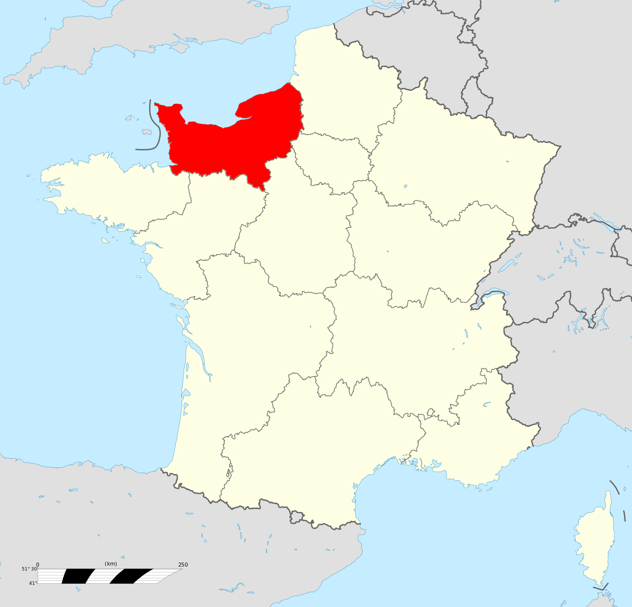 Red Brick House Urbex locatie in of rond de regio Normandië (Calvados), France