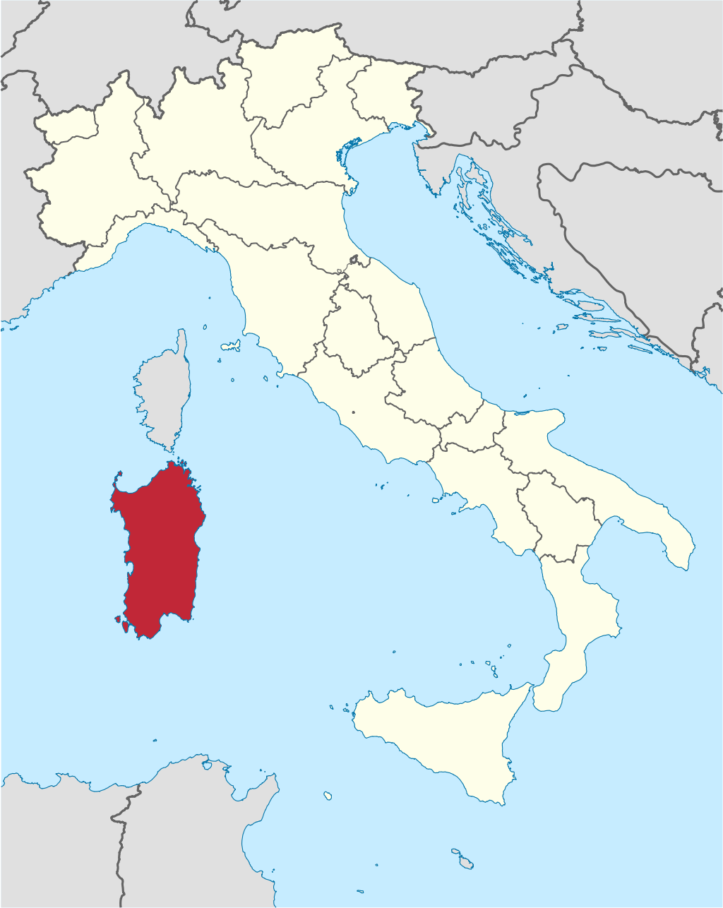 Ville Righison Urbex locatie in of rond de regio Sardegna (South Sardinia), Italy