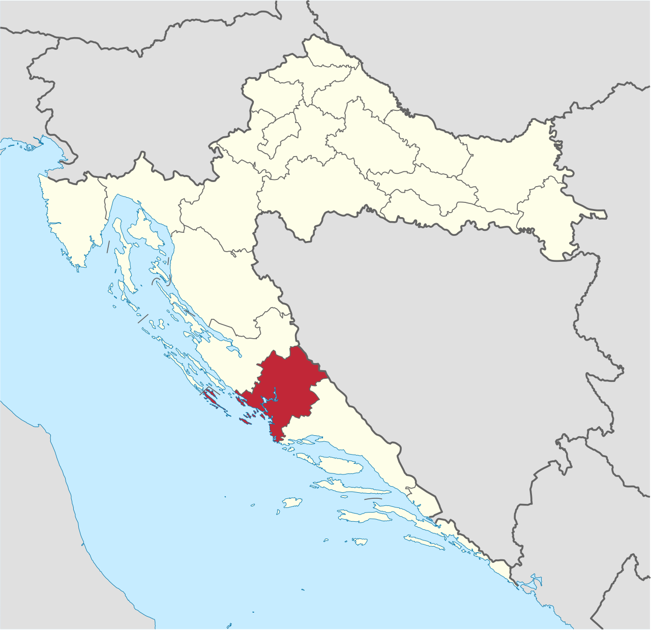 Waterfall Factory Urbex locatie in of rond de regio Šibenik-Knin (Općina Šibenik), Croatia