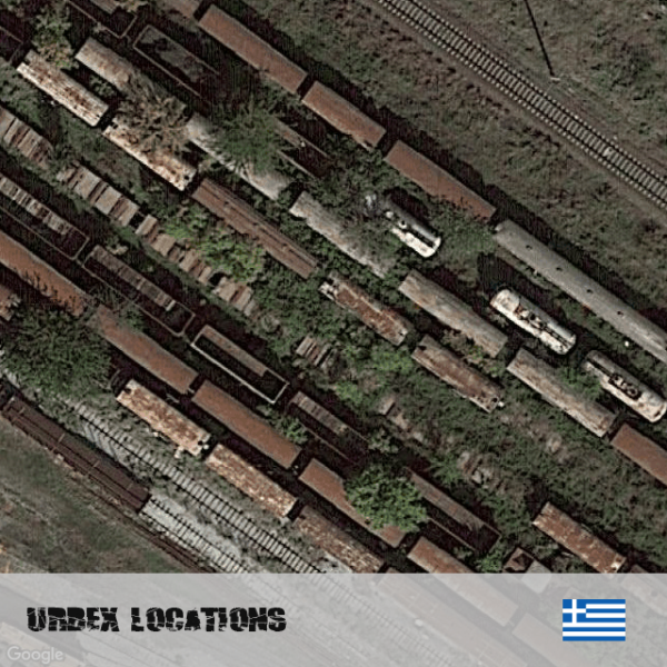 Amazing Train Graveyar Urbex GPS coördinaten