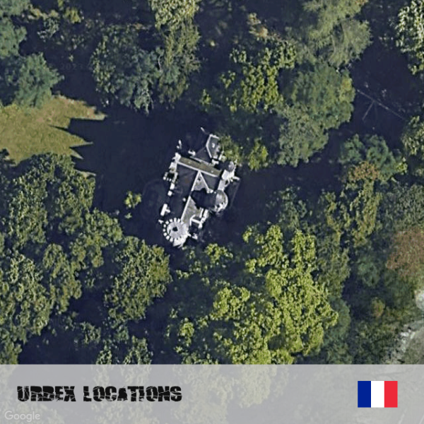 Castle Bois Fleuri Urbex GPS coördinaten