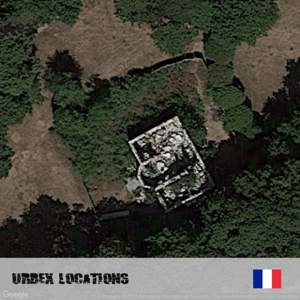 Collapsed Castle Urbex GPS coördinaten