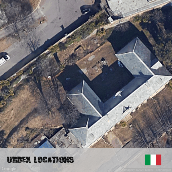 Melano Villa Urbex GPS coördinaten