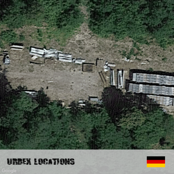 Munitions Factory Urbex GPS coördinaten