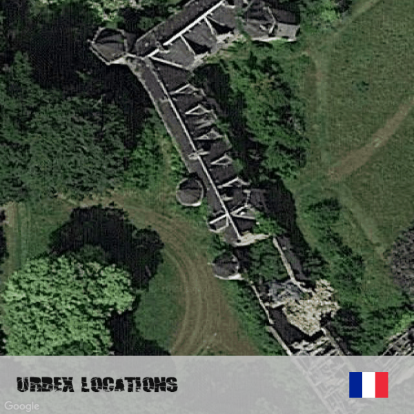 Pierre Chanal Castle Urbex GPS coördinaten