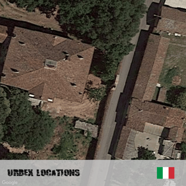 Rotonda Spazio Villa Urbex GPS coördinaten