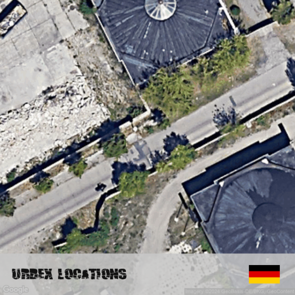 Aircraft Hangars Urbex GPS coördinaten