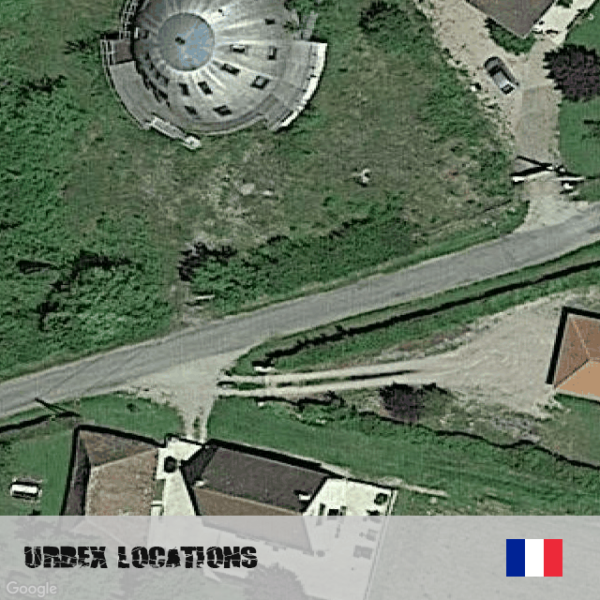 Flying Saucer House Urbex GPS coördinaten